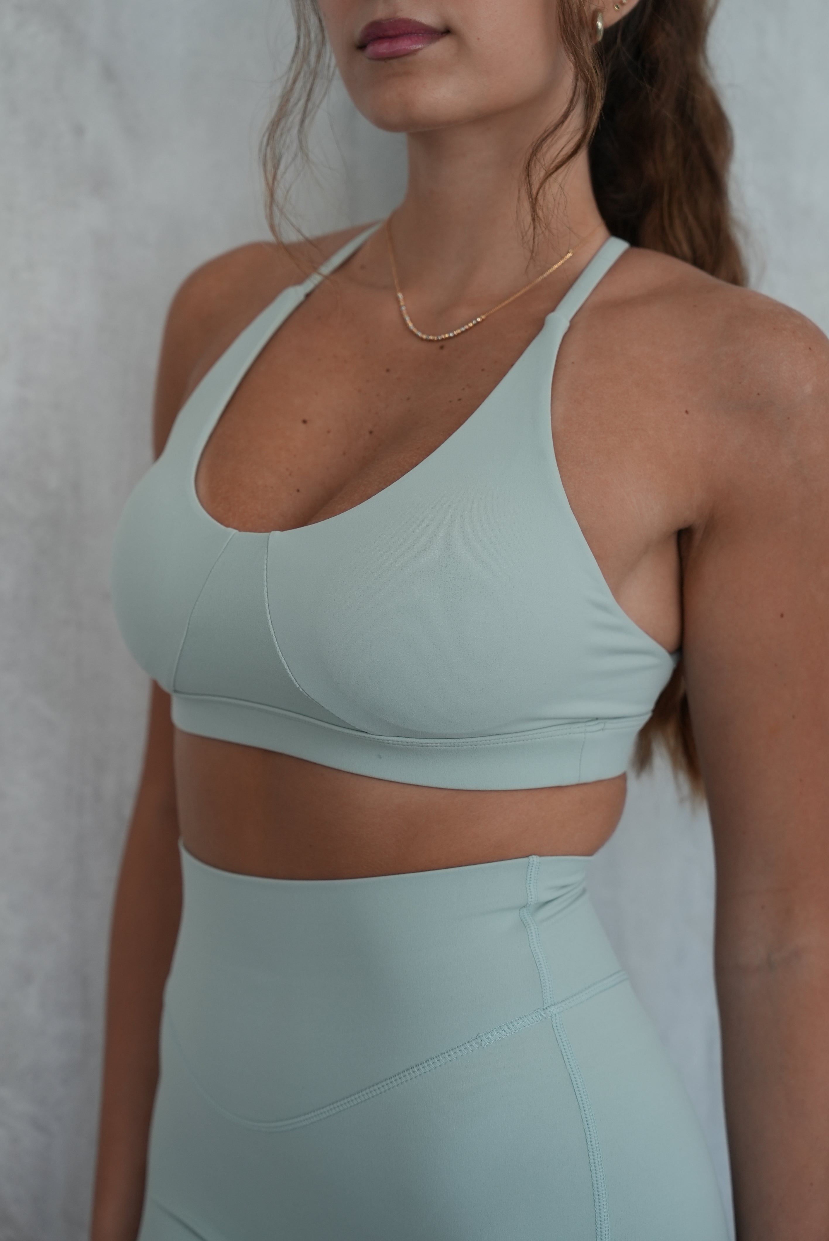 Light Mint Sports Bra
