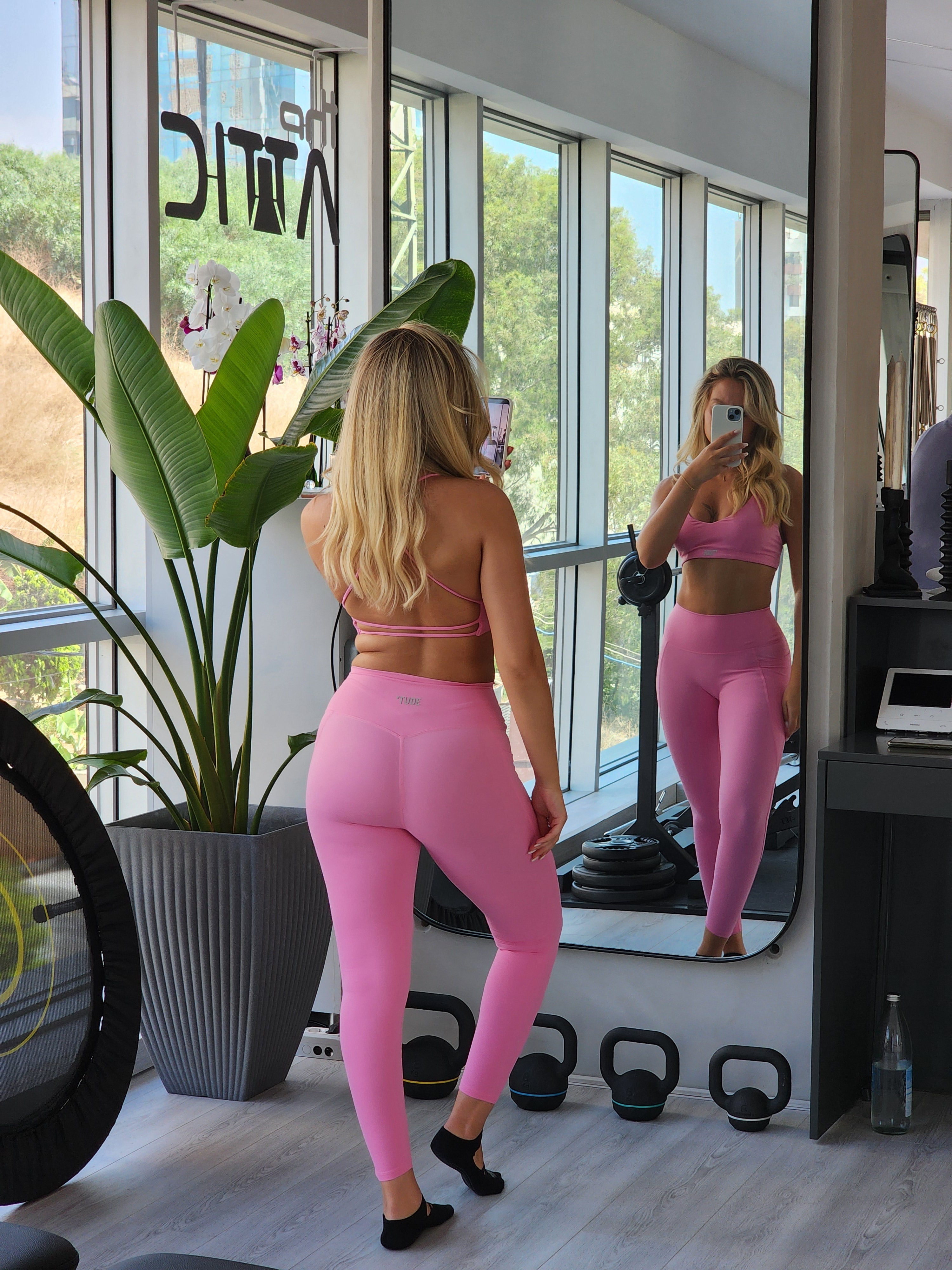 The Attire Pink Set