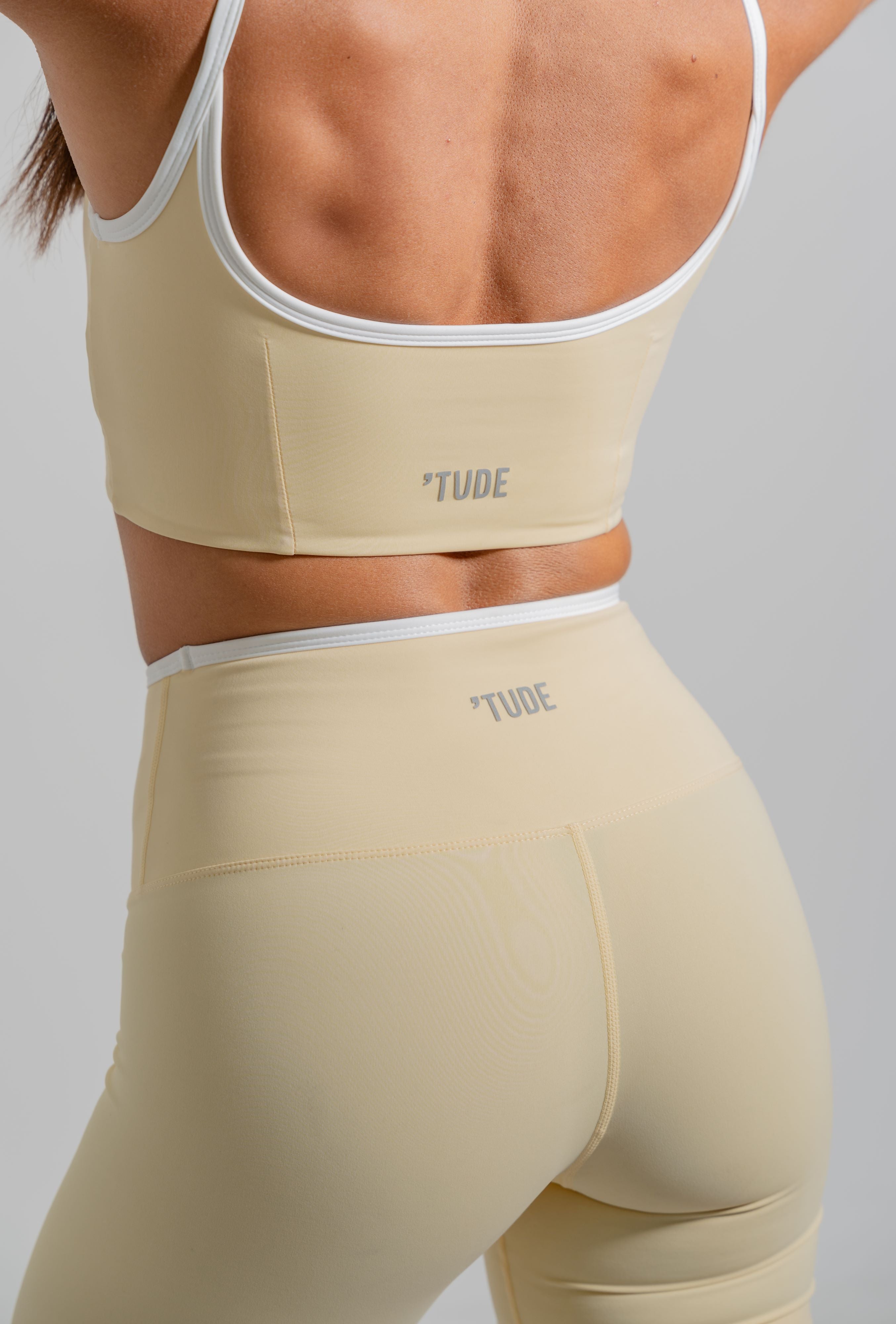 Glow Mode Shorts-light yellow