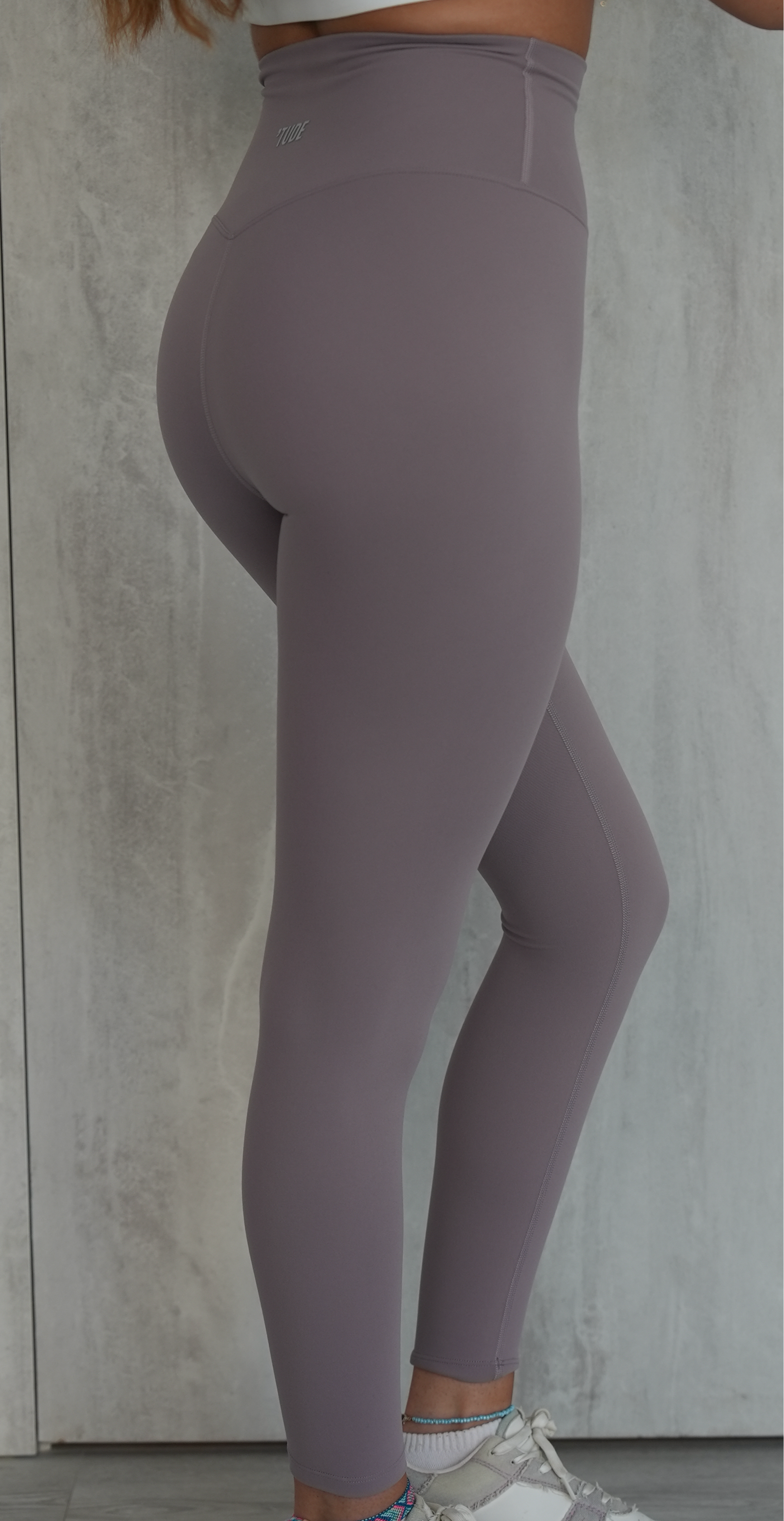 Grey Purple Legging