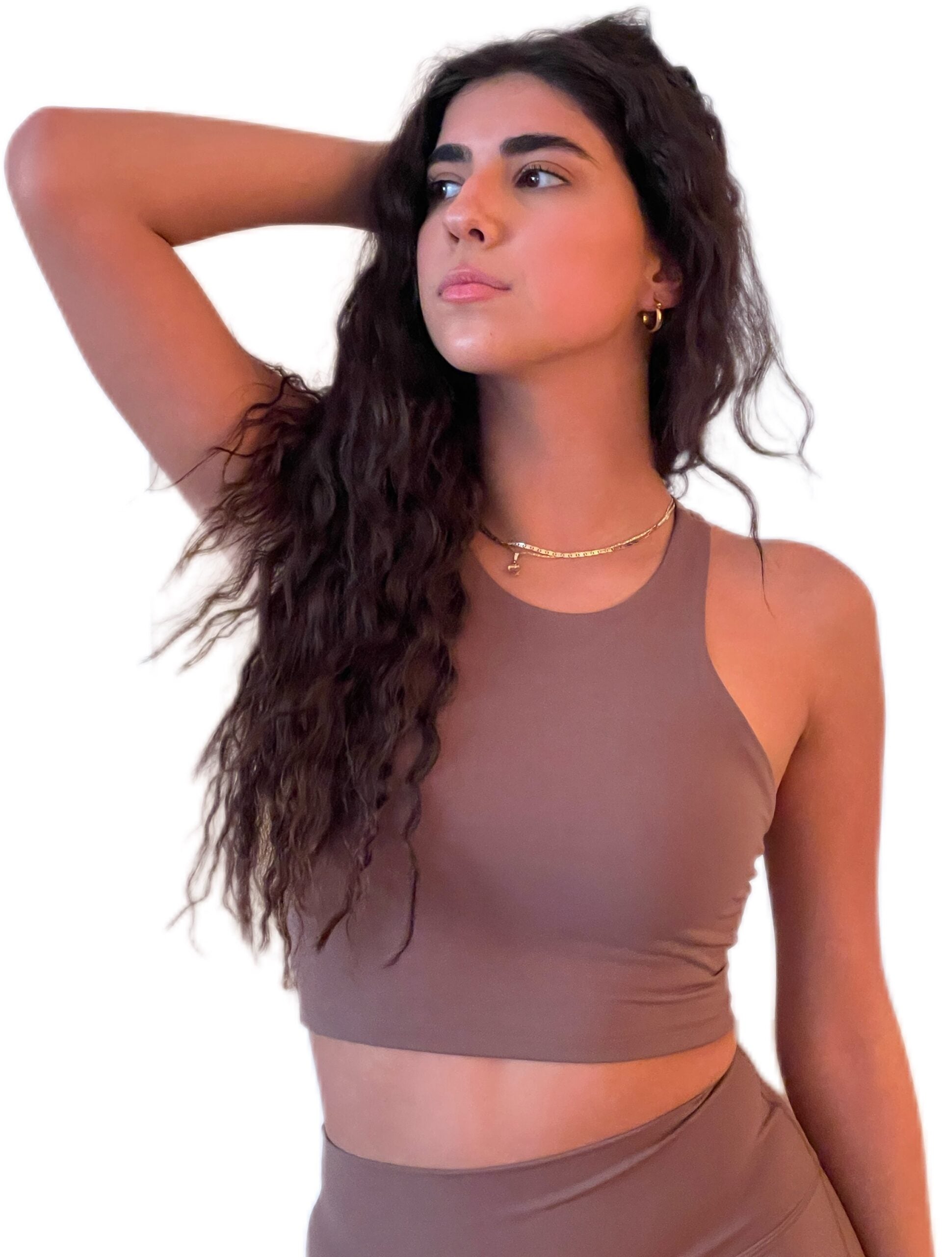 Mocha Crop Top